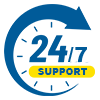 24/7 Support